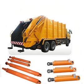 Υδραυλικοί κύλινδροι φορτηγών απορριμάτων οχημάτων υγιεινής/διπλής ενέργειας υδραυλικοί κύλινδροι